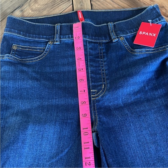 SPANX Blue Flare & Wide Leg Jeans - Picture 14 of 16